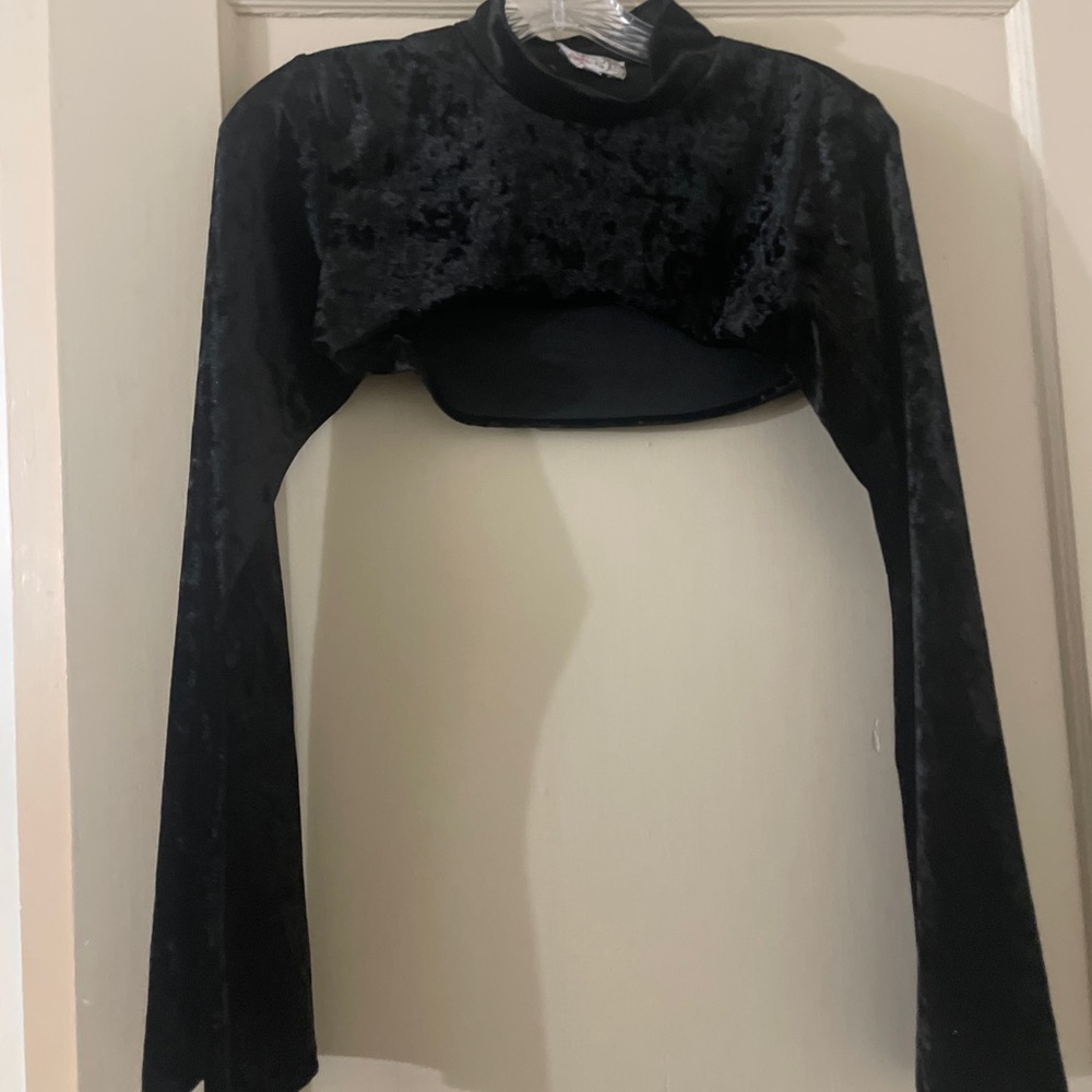 Free People Midnight Velvet Top